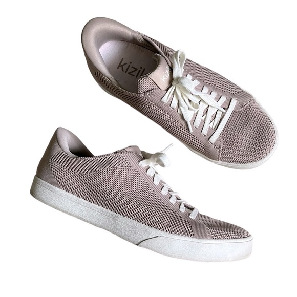KIZIK Taupe Knit Irvine Sneaker - Picture 2 of 8